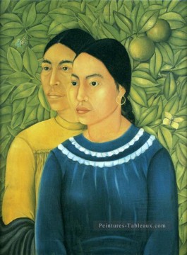 Frida Kahlo œuvres - Deux femmes féminisme Frida Kahlo